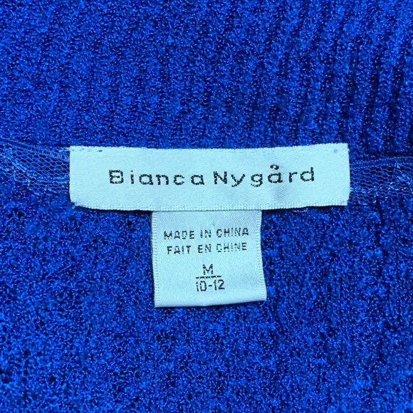 Biance Nygard Tie-Front Short Sleeved Cardigan - Picture 4 of 4